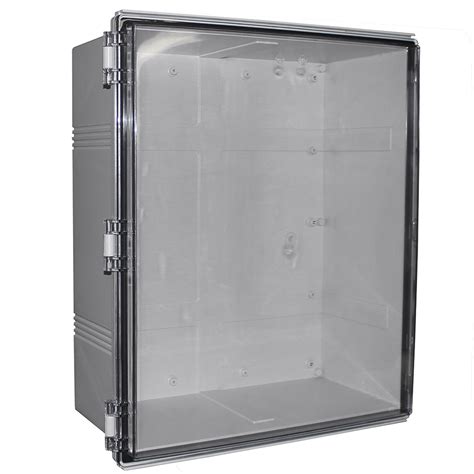 electrical enclosure hinged long side|electrical enclosure with clear door.